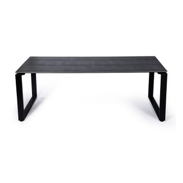 Masă de grădină gri 210 x 100 cm Strong - Bonami Selection