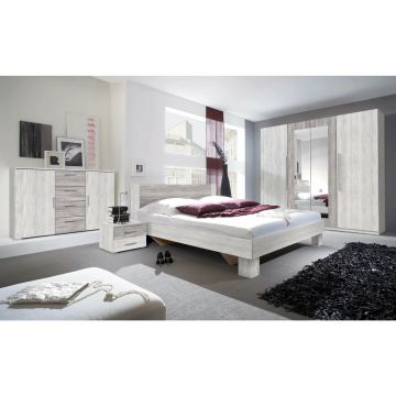 Dormitor Venus Pin Artic Alb/Pin Artic inchis