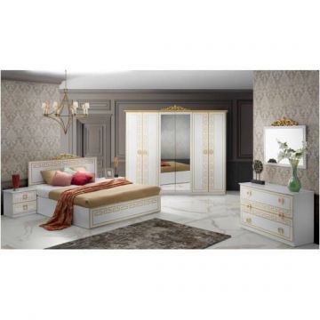 DORMITOR COMPLET FURN 17 ( SOMIERA SI SALTEAUA GRATUITE) PAT-180/200 CM