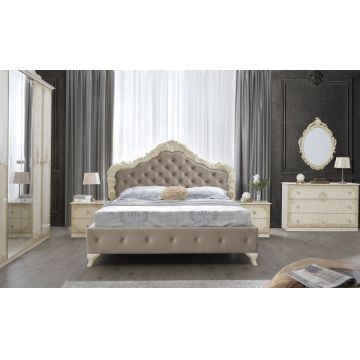 DORMITOR COMPLET FURN 29( SOMIERA SI SALTEAUA GRATUITE)PAT-160/200 CM