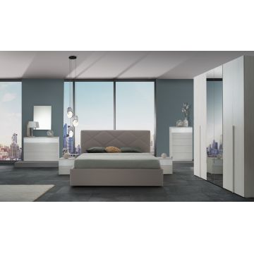 Dormitor Complet Furn 3 ( SOMIERA SI SALTEAUA GRATUITE ) , PAT 160/190 CM