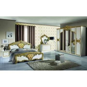 Dormitor Complet Furn 4 (SOMIERA SI SALTEAUA GRATUITE ) PAT-160/200 CM