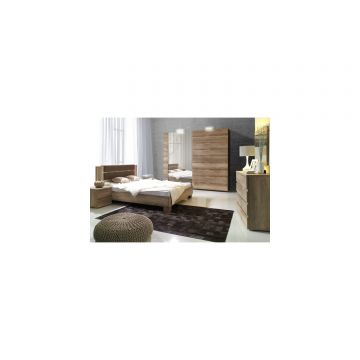 Dormitor Miro cu dulap de 200 cm