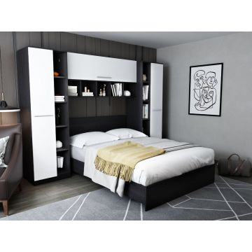 Set Mobila Dormitor Mario 2.87m pat incadrat