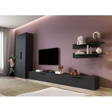 Living Pati 120 - Mobila Sufragerie Gri Antracit