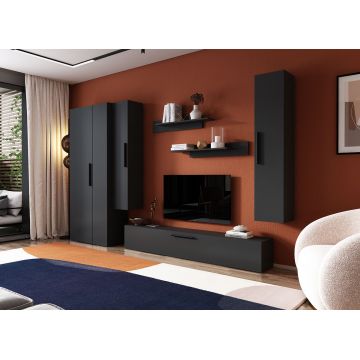 Living Pati 128 - Mobila Sufragerie Gri Antracit