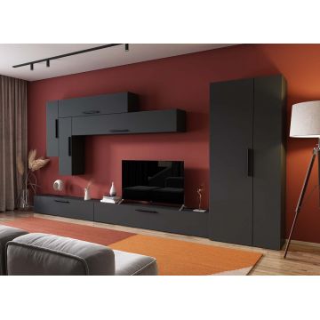 Living Pati 150 - Mobila Sufragerie Gri Antracit