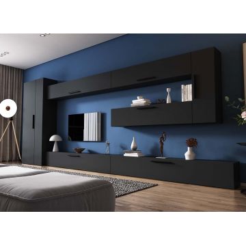 Living Pati 178 - Mobila Sufragerie Gri Antracit