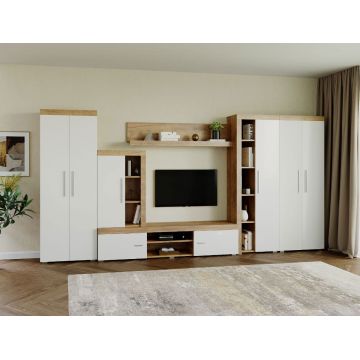 Mobila sufragerie - Living Milan C4 DUO Stejar