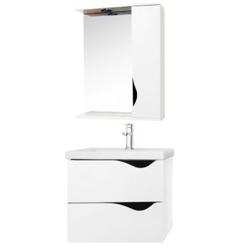 Set Baza, lavoar baie GN0971 si oglinda GN0971- 60 cm