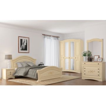 Dormitor Venera Lux MDF - 4 USI MESTECAN
