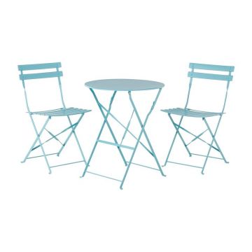 Set mobilier de grădină Bonami Essentials Retro, albastru