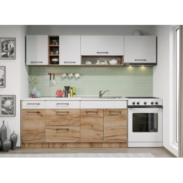 Bucătăria Bonita - Configurația 02 - 242 cm