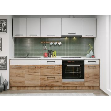 Bucătăria Bonita - Configurația 04 - 243.2 cm