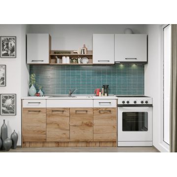 Bucătăria Bonita - Configurația 07 - 222 cm