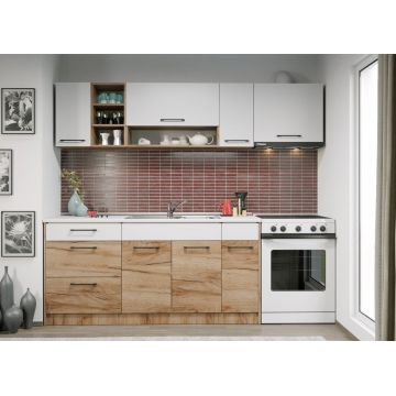 Bucătăria Bonita - Configurația 24 - 230 cm