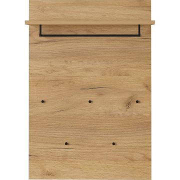 Panou de agățat diverse în culoare naturală cu aspect de lemn de stejar Fremont – Germania