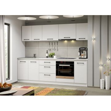 Bucatarie alba Alaska - 16 - 243.2 cm