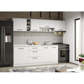 Bucatarie Alaska alba - 18 - 260 cm