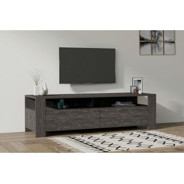 Comoda TV, Asse Home, Combe , 140x40x40 cm, Antracit
