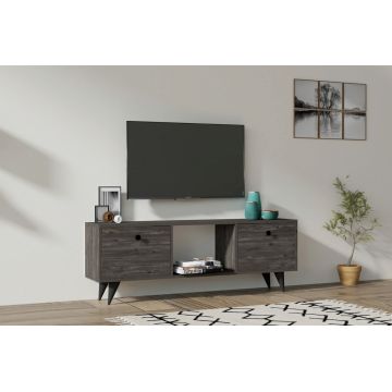 Comoda TV, Asse Home, Elton, 160x50x29 cm, Maro
