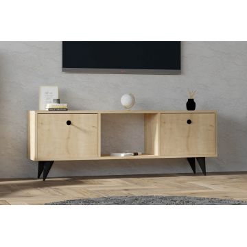 Comoda TV, Asse Home, Elton, 160x50x29 cm, Stejar