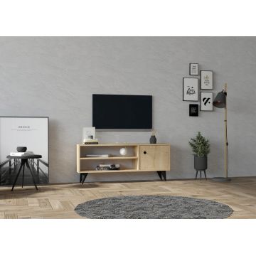 Comoda TV, Asse Home, Jena, 120x50x29 cm, Stejar