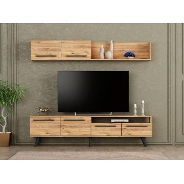 Comoda TV, Coraline, Mono, 180x45.8x29.5 cm, Maro