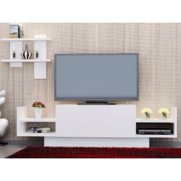 Comoda TV, Decorotika, Bahar, Alb