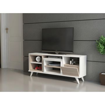 Comoda TV, Decorotika, Selin, Alb / Cordoba