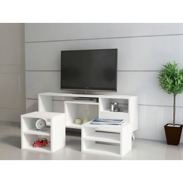 Comoda TV, Decorotika, Selin, Alb