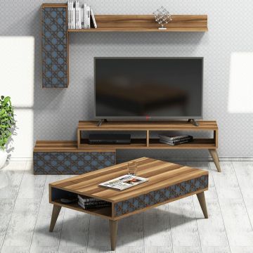 Set mobilier living, Hommy Craft, Planet, Nuc / Calcedonie