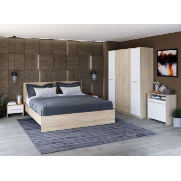 Set Dormitor Sonoma 4U - 5 piese