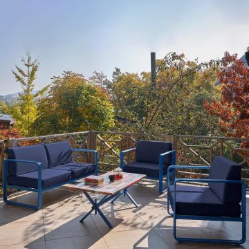 Set De Lounge De Grădină Lux Naomi, 4 bucati