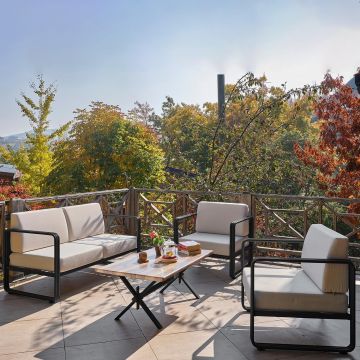 Set De Lounge De Grădină Lux Naomi, 4 bucati