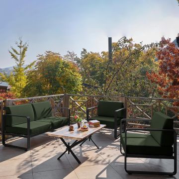 Set De Lounge De Grădină Lux Naomi, 4 bucati