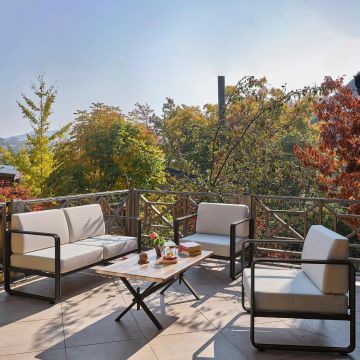 Set De Lounge De Grădină Lux Naomi, 4 bucati