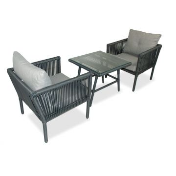 Set De Lounge De Grădină Shangai 2, Crem, 61X62X62 Cm Set De Lounge De Grădină Shangai 2, Crem, 61X62X62 Cm