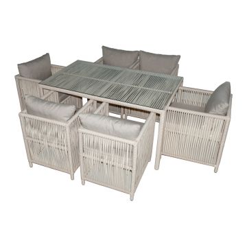 Set mobilier de gradina, Jumilla, Mana, Maro deschis