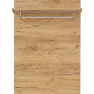 Panou de agățat diverse în culoare naturală cu aspect de lemn de stejar Aledo – Germania