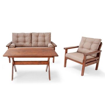 Set De Lounge De Gradina Ceylan, 3 Piese