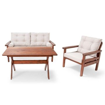 Set De Lounge De Gradina Ceylan, 3 Piese