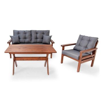 Set De Lounge De Gradina Ceylan, 3 Piese