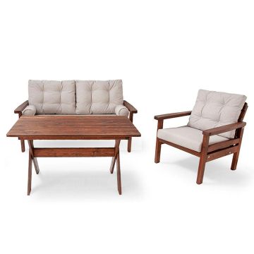 Set De Lounge De Gradina Ceylan, 3 Piese