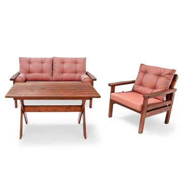 Set De Lounge De Gradina Ceylan, 3 Piese