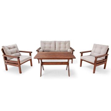 Set De Lounge De Gradina Sasha, 4 piese