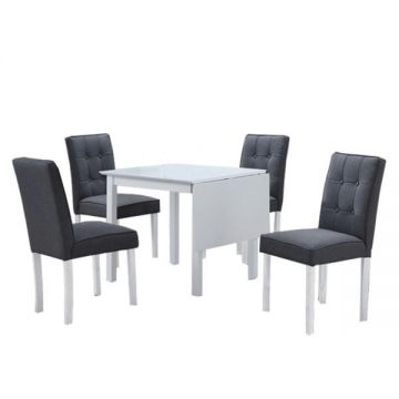 Set masa extensibila si 4 scaune Bjork