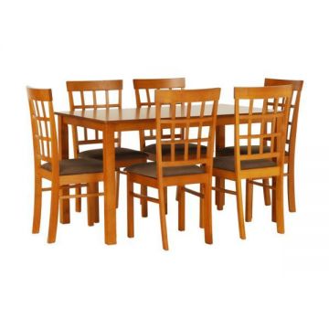 Set masa si 6 scaune Grid