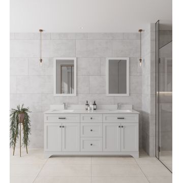 Set mobilier de baie (3 piese) Yellowstone 72 - White, Alb, 180x86x54 cm