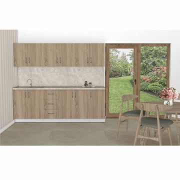 Bucatarie modulara SARA 260CM lungime